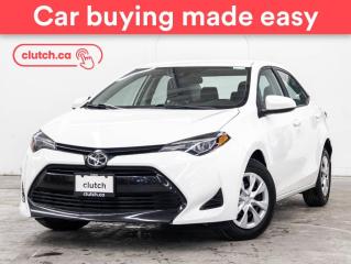 Used 2019 Toyota Corolla CE w/ Backup Cam, Bluetooth, Dynamic Radar Cruise for sale in Toronto, ON