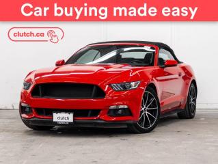 Used 2017 Ford Mustang Convertible Premium w/ SYNC 3, Bluetooth, Nav for sale in Toronto, ON