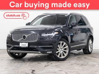 Used 2016 Volvo XC90 Inscription  w/ Apple CarPlay & Android Auto, Rearview Cam, Bluetooth for sale in Toronto, ON