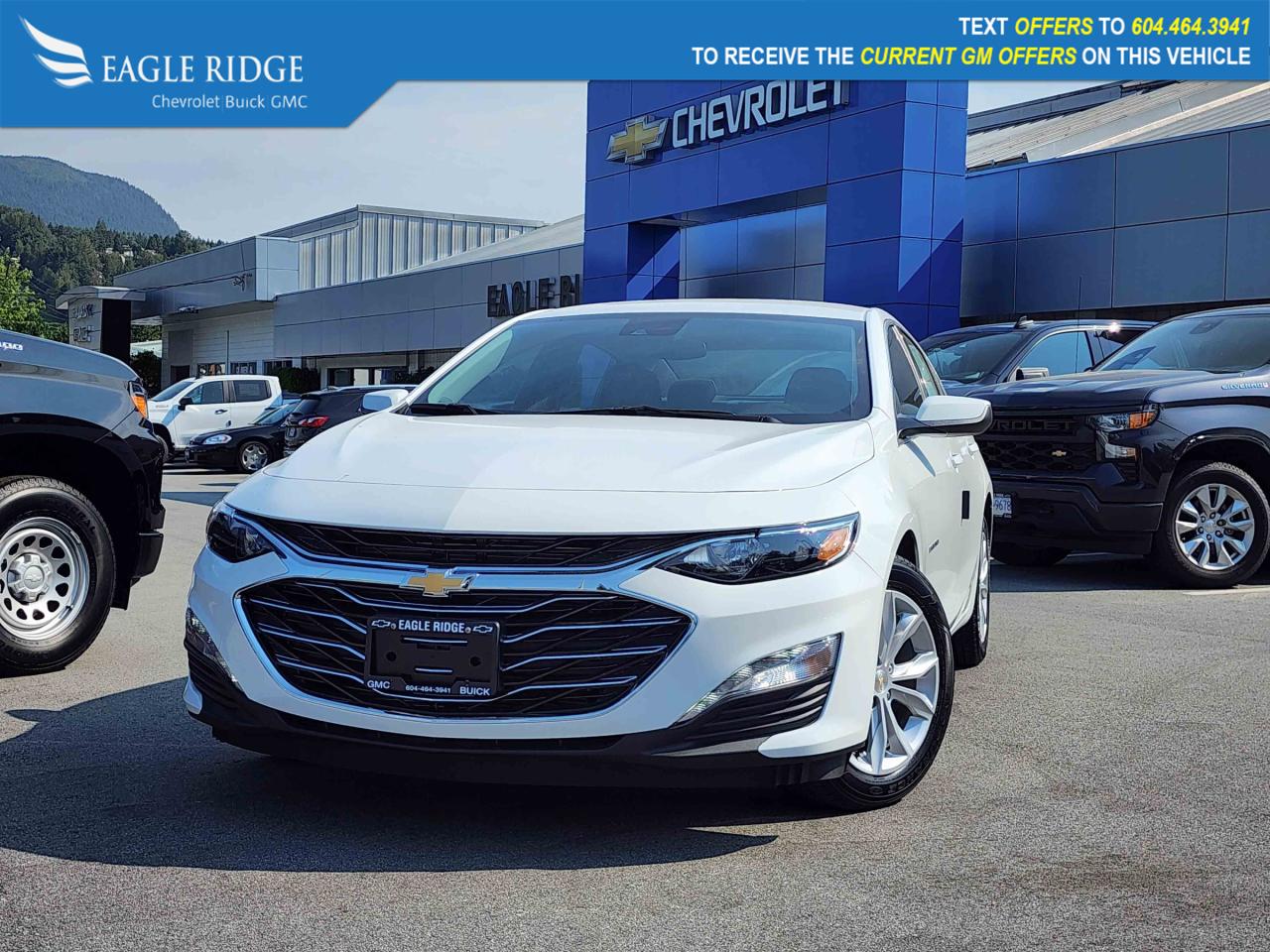 New 2024 Chevrolet Malibu 1LT Lane keep assist, automatic emergency braking, Rear Vision Camera, for sale in Coquitlam, BC