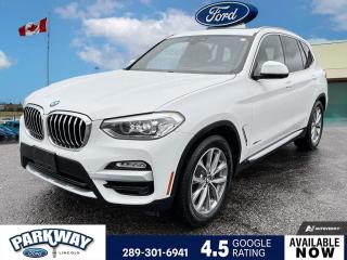 Used 2018 BMW X3 xDrive30i MOONROOF | LEATHER | NAVIGATION SYSTEM for sale in Waterloo, ON