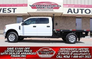 Used 2022 Ford F-350 XLT PREMIUM PKG, 6.2L V8 4X4, 9FT DECK, WORK READY for sale in Headingley, MB