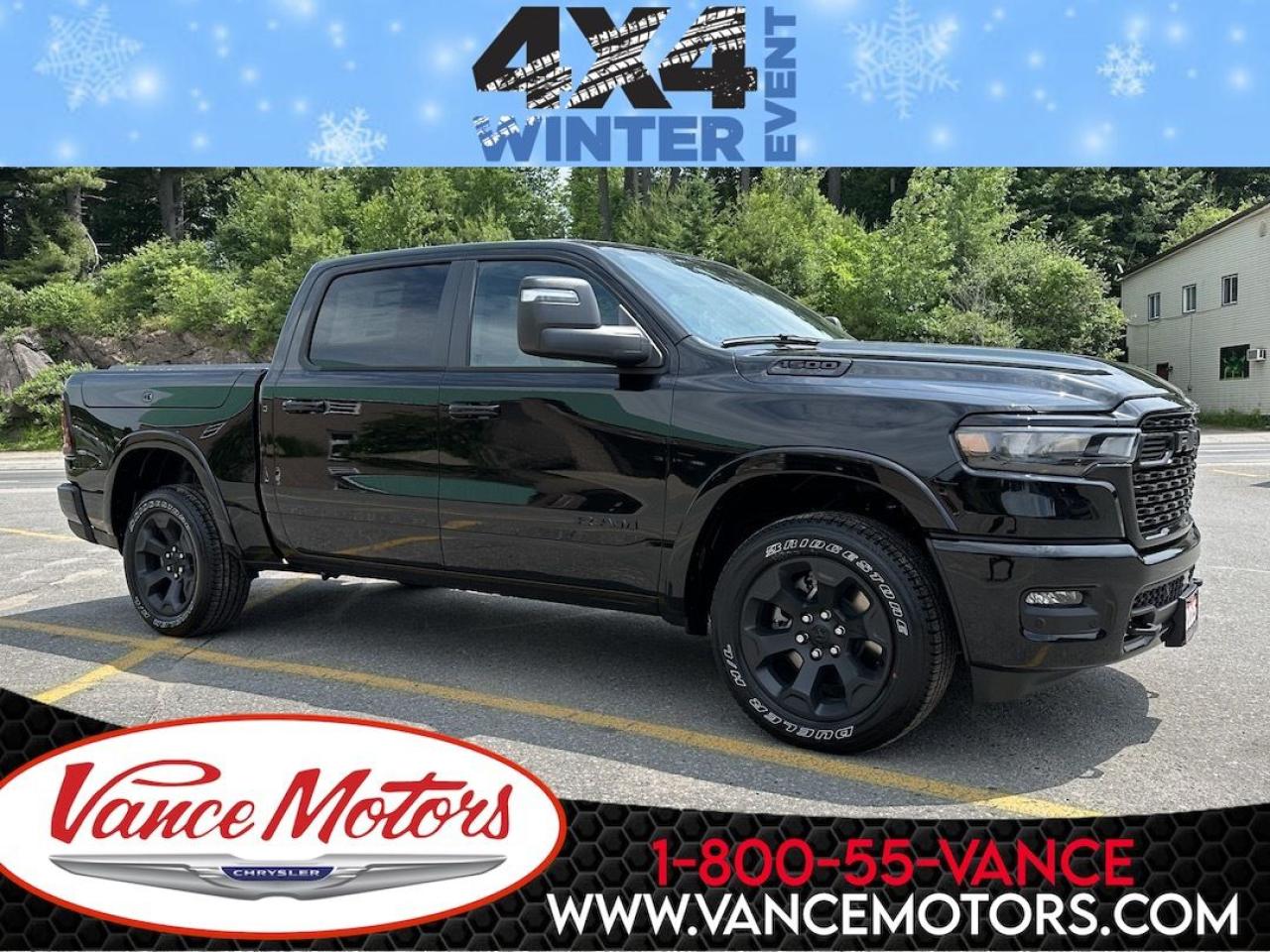 New 2025 RAM 1500 Big Horn Night Edition 4X4 for sale in Bancroft, ON