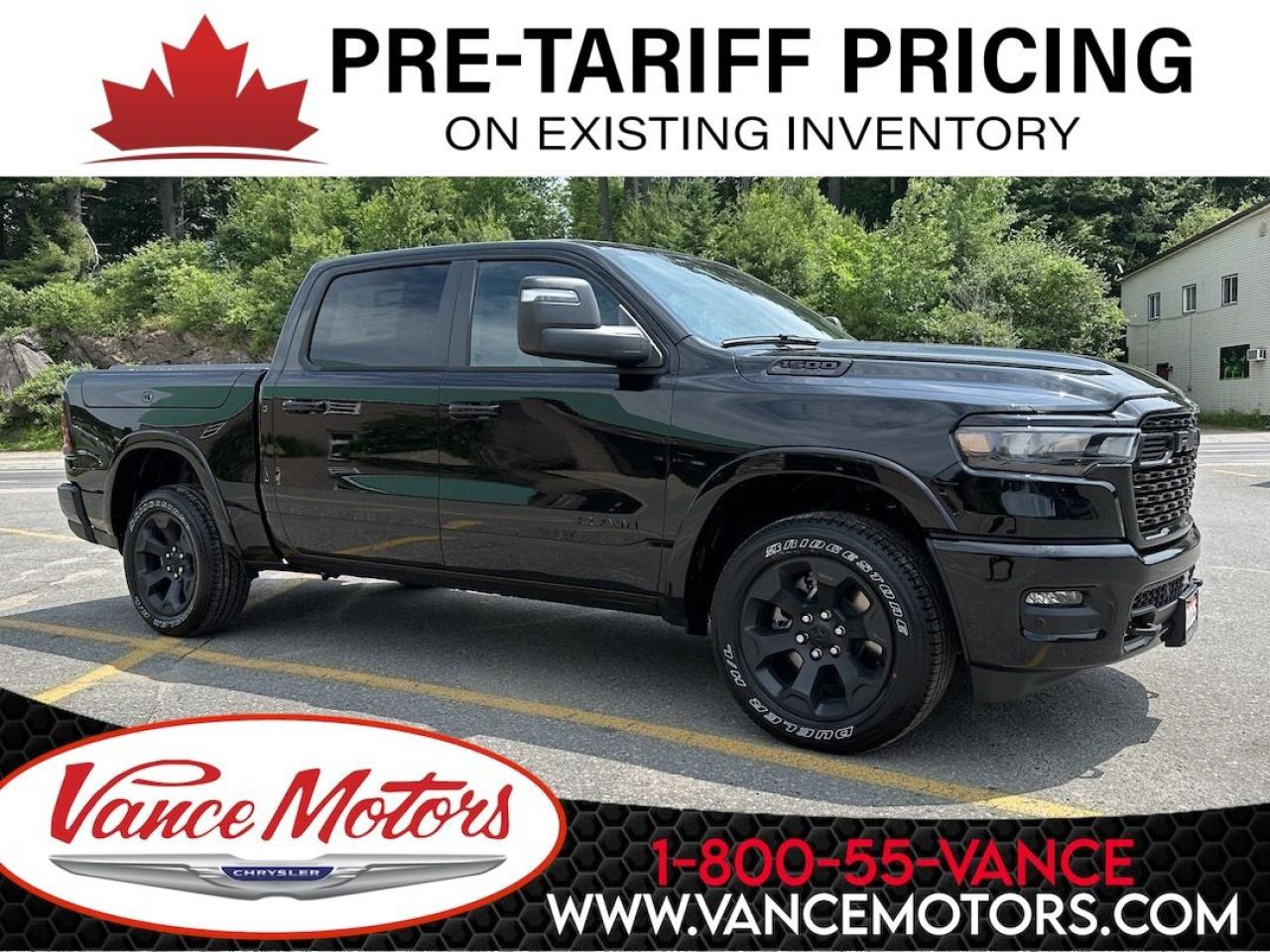 New 2025 RAM 1500 Big Horn Night Edition 4X4 for sale in Bancroft, ON