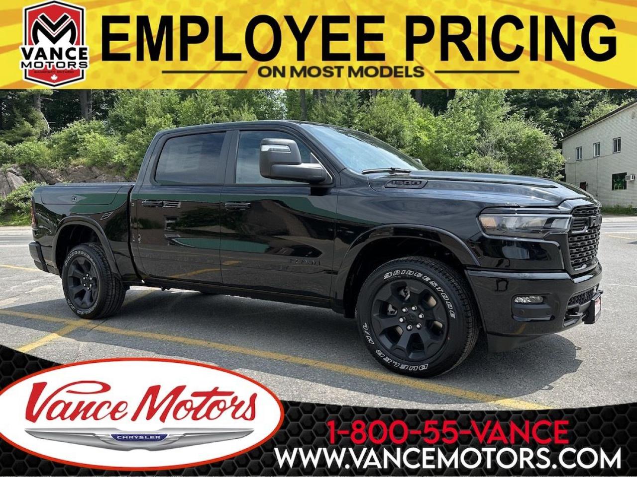 New 2025 RAM 1500 Big Horn Night Edition 4X4 for sale in Bancroft, ON