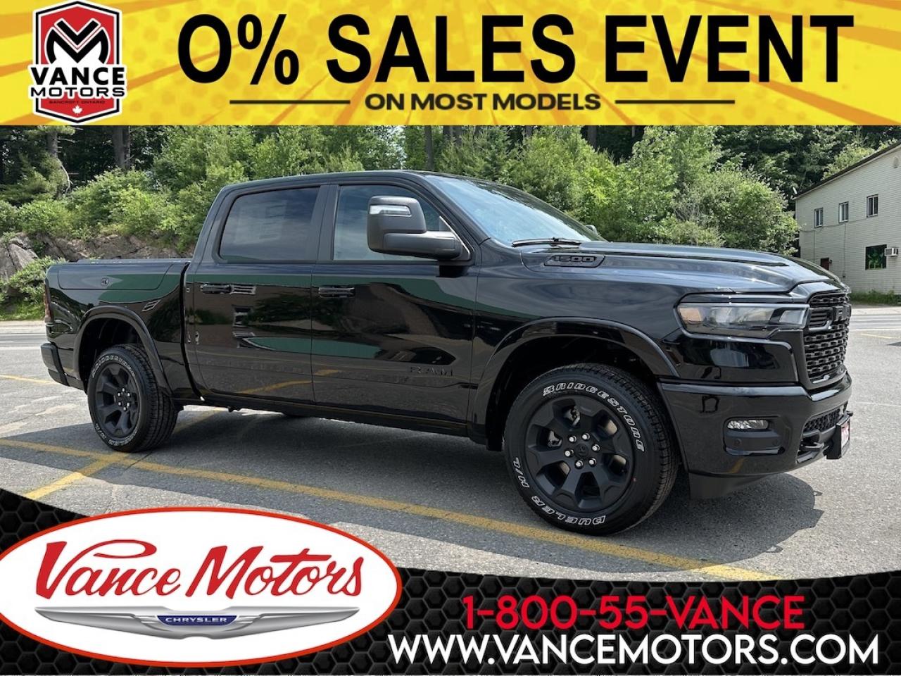 New 2025 RAM 1500 Big Horn Night Edition 4X4 for sale in Bancroft, ON