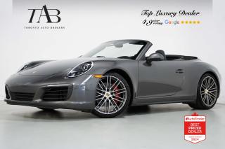 Used 2017 Porsche 911 CARRERA 4S | CABRIOLET | PREMIUM PKG | PDK for sale in Vaughan, ON