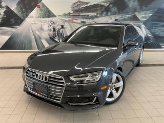 Used 2018 Audi A4 2.0T Technik + Adv. Driver Assist | Sport Package for sale in Whitby, ON