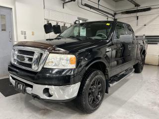 164,000 KMS!! SUPER CLEAN 4x4 XLT W/ 4.6L V8 AND XTR PACKAGE! Tonneau cover, running boards, keyless entry, 18-inch alloys, 6-foot 6-inch box w/ bedliner, chrome bumpers & grille, leather-wrapped steering wheel, power windows, power locks, power mirrors, air conditioning, cruise control and more. You can tell this truck was loved! *as-is due to age* We are selling this vehicle un-certified and you will need to take it to your mechanic to get it certified. We are required to add this disclaimer, this vehicle is sold unfit. This vehicle is not safetied and is not represented as being in road worthy condition, mechanically sound or maintained at any guaranteed level of quality. It may not be fit for a means of transportation and may require substantial repairs at your expense. We however feel its a great vehicle for the price. Please come and see it and decide for yourself. Financing and 30 day money back guarantee not applicable to vehicles sold As Is.