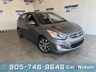 Used 2016 Hyundai Accent GLS | HATCHBACK | SUNROOF | 1 OWNER | ONLY 32KM! for sale in Brantford, ON