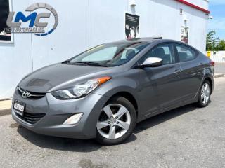 Used 2013 Hyundai Elantra GLS-AUTO-SUNROOF-CAMERA-HEATED SEATS-124KMS-CERTIFIED for sale in Toronto, ON