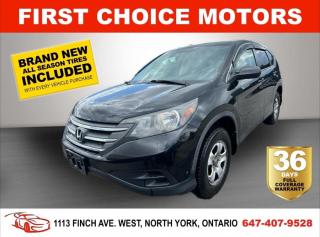Used 2013 Honda CR-V LX AWD ~AUTOMATIC, FULLY CERTIFIED WITH WARRANTY!! for sale in North York, ON