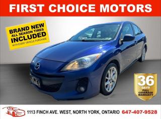 Used 2013 Mazda MAZDA3 GT ~AUTOMATIC, FULLY CERTIFIED WITH WARRANTY!!!!~ for sale in North York, ON