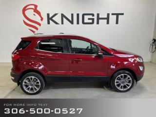 Used 2021 Ford EcoSport Titanium with Interior Protection Pkg for sale in Moose Jaw, SK