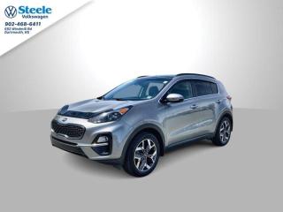 Recent Arrival!2020 Kia Sportage EX 4D Sport Utility Sparkling Silver AWD 6-Speed Automatic with Sportmatic 2.4L I4 DGI DOHCAt Steele Volkswagen, we have financing options available for all credit situations!, AWD, Alloy wheels, Apple CarPlay & Android Auto, Exterior Parking Camera Rear, Four wheel independent suspension, Front fog lights, Fully automatic headlights, Heated front seats, Power driver seat, Power moonroof, Power steering, Power windows, Rear window defroster, Remote keyless entry, Security system, Speed-sensing steering, Split folding rear seat, Steering wheel mounted audio controls, Telescoping steering wheel, Traction control.This 2020 Kia Sportage EX will not last long!! Call Now to reserve your Test Drive appointment!! 1-902-468-6411 or chat with us online at www.steelevw.ca.Certification Program Details: 85 Point Inspection Top Up Fluids Brake Inspection Tire Inspection Fresh 2 Year MVI Fresh Oil ChangeSteele Auto Group is the most diversified group of automobile dealerships in Atlantic Canada, with 40 dealerships selling 27 brands and an employee base of over 1000. Sales are up by double digits over last year and the plan going forward is to expand further into Atlantic Canada.Reviews:* Owners report solid ride comfort, and good outward visibility and performance especially from turbocharged models. The performance and confidence imparted by the AWD system is highly rated by owners in northern climates, too. Good fuel economy from non-turbo models and built-in storage help round out the package. Source: autoTRADER.ca