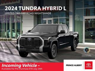 New 2024 Toyota Tundra LIMITED HYBRID for sale in Prince Albert, SK