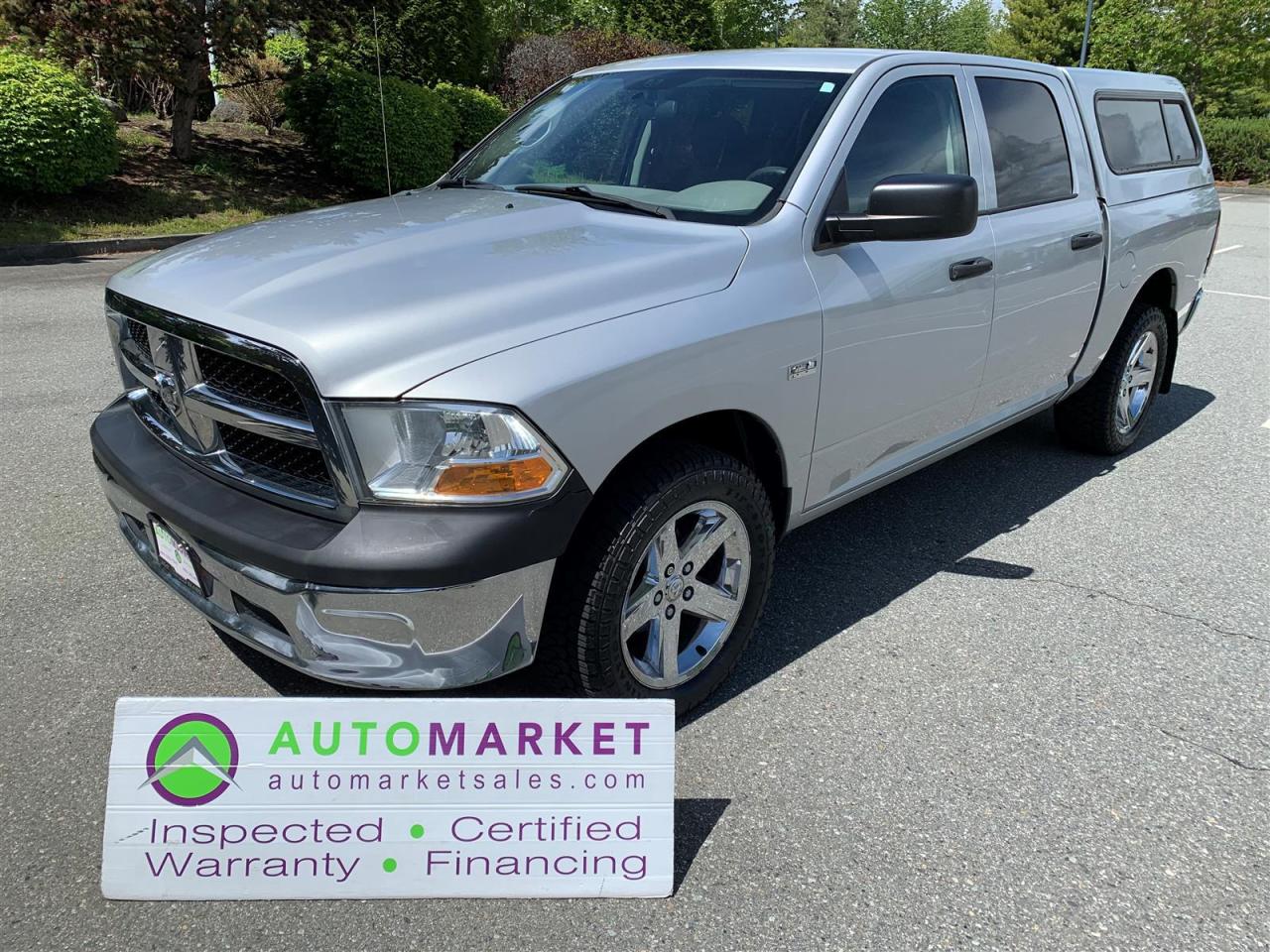 Used 2011 RAM 1500 CREW 4X4 FINANCING WARRANTY INSPECTED W/BCAA MEMBERSHIP! for sale in Langley, BC