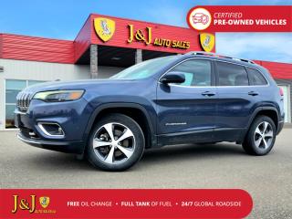 Used 2021 Jeep Cherokee Limited for sale in Brandon, MB