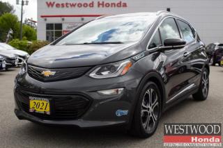 Recent Arrival! Nightfall Gray Metallic 2021 Chevrolet Bolt EV 4D Wagon Premier Premier Battery warranty until Feb 2032 FWD 1-Speed Automatic Electric Drive UnitOne low hassle free pre negotiated price, Automatic Emergency Braking, Driver Confidence II Package, Following Distance Indicator, Forward Collision Alert, Front Pedestrian Braking, IntelliBeam Automatic On/Off High Beam, Lane Keep Assist w/Lane Departure Warning.We specialize in getting you into vehicles with 0 emissions, We have been the largest retailer in Canada of used EVs over the last 10 years . HOV lane access and a fraction of gas-vehicle maintenance costs. Looking for a specific model thats not in our inventory? Our sourcing experts will find one for you. Westwood Hondas EV sales last year will keep approximately 600,000 metric tons of carbon dioxide out of the atmosphere over the next 4 years. Join the Revolution, save the planet, AND save money. Westwood Hondas Buy Smart Standard program includes a thorough safety inspection, detailed Car Proof report that shows the history of the car youre buying, a 6-month warranty on tires, brakes, and bulbs, and 3 free months of Sirius radio where equipped! . We give you a complete professional detail, a full charge, our best low price first based on live market pricing, to guarantee you tremendous value and a non-stressful, no-haggle experience. Buy your car from home.Just click build your deal to start the process. It is easy 7 day Exchange Policy! $588 admin fee. Westwood Honda DL #31286.Reviews:  * Most owners love the Bolt because of the convenience of never having to stop for fuel. When used for commuting, simply plug in at work and again at home and it negates the need to stop for charging. Source: autoTRADER.ca