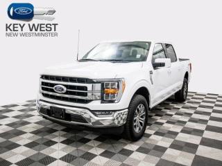 Used 2022 Ford F-150 Lariat 4x4 Crew Cab 145wb Tow Pkg Leather Nav Cam Sync 4 for sale in New Westminster, BC