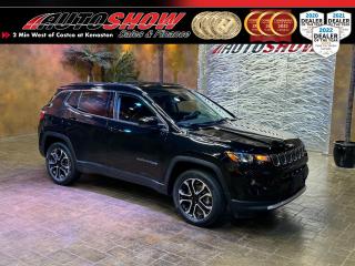 Used 2022 Jeep Compass Limited - Htd Lthr Seats & Whl, Rmt Strt, 10in Scrn for sale in Winnipeg, MB