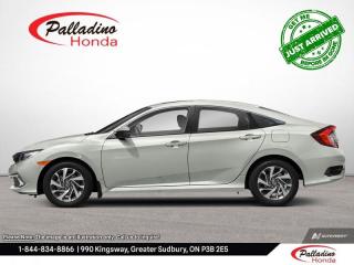 Used 2021 Honda Civic Sedan EX  - Sunroof -  Remote Start for sale in Sudbury, ON