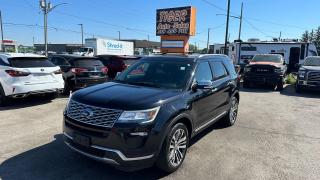 Used 2019 Ford Explorer PLATINUM 4X4, LEATHER, FULLY LOADED, CERTIFIED for sale in London, ON