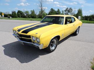 Used 1970 Chevrolet Chevelle SS 572 CI Auto Stunning Car With Warranty for sale in Gorrie, ON