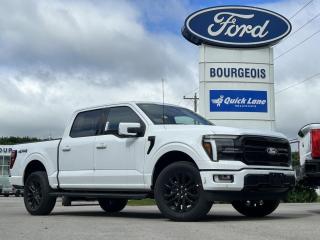 <b>Leather Seats, Lariat Black Appearance Package, Sunroof!</b><br> <br> <br> <br>  From powerful engines to smart tech, theres an F-150 to fit all aspects of your life. <br> <br>Just as you mould, strengthen and adapt to fit your lifestyle, the truck you own should do the same. The Ford F-150 puts productivity, practicality and reliability at the forefront, with a host of convenience and tech features as well as rock-solid build quality, ensuring that all of your day-to-day activities are a breeze. Theres one for the working warrior, the long hauler and the fanatic. No matter who you are and what you do with your truck, F-150 doesnt miss.<br> <br> This oxford white Crew Cab 4X4 pickup   has a 10 speed automatic transmission and is powered by a  400HP 5.0L 8 Cylinder Engine.<br> <br> Our F-150s trim level is Lariat. This F-150 Lariat is decked with great standard features such as premium Bang & Olufsen audio, ventilated and heated leather-trimmed seats with lumbar support, remote engine start, adaptive cruise control, FordPass 5G mobile hotspot, and a 12-inch infotainment screen powered by SYNC 4 with inbuilt navigation, Apple CarPlay and Android Auto. Safety features also include blind spot detection, lane keeping assist with lane departure warning, front and rear collision mitigation, and an aerial view camera system. This vehicle has been upgraded with the following features: Leather Seats, Lariat Black Appearance Package, Sunroof. <br><br> View the original window sticker for this vehicle with this url <b><a href=http://www.windowsticker.forddirect.com/windowsticker.pdf?vin=1FTFW5L52RFA49000 target=_blank>http://www.windowsticker.forddirect.com/windowsticker.pdf?vin=1FTFW5L52RFA49000</a></b>.<br> <br>To apply right now for financing use this link : <a href=https://www.bourgeoismotors.com/credit-application/ target=_blank>https://www.bourgeoismotors.com/credit-application/</a><br><br> <br/> Incentives expire 2024-07-02.  See dealer for details. <br> <br>Discount on vehicle represents the Cash Purchase discount applicable and is inclusive of all non-stackable and stackable cash purchase discounts from Ford of Canada and Bourgeois Motors Ford and is offered in lieu of sub-vented lease or finance rates. To get details on current discounts applicable to this and other vehicles in our inventory for Lease and Finance customer, see a member of our team. </br></br>Discover a pressure-free buying experience at Bourgeois Motors Ford in Midland, Ontario, where integrity and family values drive our 78-year legacy. As a trusted, family-owned and operated dealership, we prioritize your comfort and satisfaction above all else. Our no pressure showroom is lead by a team who is passionate about understanding your needs and preferences. Located on the shores of Georgian Bay, our dealership offers more than just vehiclesits an experience rooted in community, trust and transparency. Trust us to provide personalized service, a diverse range of quality new Ford vehicles, and a seamless journey to finding your perfect car. Join our family at Bourgeois Motors Ford and let us redefine the way you shop for your next vehicle.<br> Come by and check out our fleet of 80+ used cars and trucks and 210+ new cars and trucks for sale in Midland.  o~o