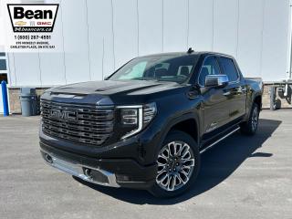 <h2><span style=color:#2ecc71><span style=font-size:18px><strong>Check out this 2024 GMC Sierra 1500 Denali Ultimate.</strong></span></span></h2>

<p><span style=font-size:16px>Powered by a 6.2L V8 engine with up to 420hp & up to 460 lb.-ft. of torque.</span></p>

<p><span style=font-size:16px><strong>Comfort & Convenience Features:</strong> includes remote start/entry, sunroof, heated front & rear seats, ventilated/massaging front seats, heated steering wheel, multi-pro tailgate, GMC multi-pro power steps, HD surround vision & 22" machined aluminum wheels with chrome accents.</span></p>

<p><span style=font-size:16px><strong>Infotainment Tech & Audio: </strong>includes 13.4" diagonal Premium GMC infotainment system with google built in apps such as navigation and voice assistance, includes color touch-screen, multi-touch display, wireless charging, bose premium audio system, kicker multipro audio system, bluetooth streaming audio for music and most phones, wireless android auto and apple carplay capability.</span></p>

<h2><span style=color:#2ecc71><span style=font-size:18px><strong>Come test drive this truck today!</strong></span></span></h2>

<h2><span style=color:#2ecc71><span style=font-size:18px><strong>613-257-2432</strong></span></span></h2>