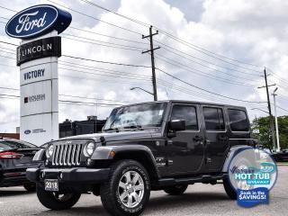 Used 2018 Jeep Wrangler JK Unlimited Sahara SAHARA 4x4 | Navigation | Heated Seats | for sale in Chatham, ON