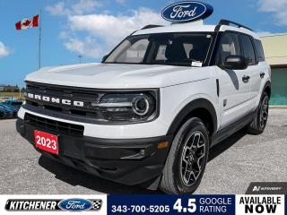 Used 2023 Ford Bronco Sport Big Bend CONVENIENCE PACKAGE | TOW PACKAGE | UPGRADED WHEELS for sale in Kitchener, ON