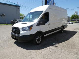 <p>3.2L Powerstroke Diesel, Automatic Transmission, Transit T-350, 1 Ton Capacity, 9950Lbs GVWR, 148 Wheelbase EXTENDED, Air Conditioning, Power Windows, Power Door Locks, Remote Keyless Entry, Power Mirrors, Cruise Control, Traction Control, Tilt Steering Wheel, AM/FM Stereo, Accident-free, Bluetooth Connectivity, Back-Up Camera, Barn Doors, PARKING SENSORS, Styled Wheels, New Brakes, One Owner, Clean Carfax, Excellent Condition, Looks Runs and Drives Great, Ready For Work, Call For More Information! HST and License Fee NOT Include Safety package can be purchased for $499</p>