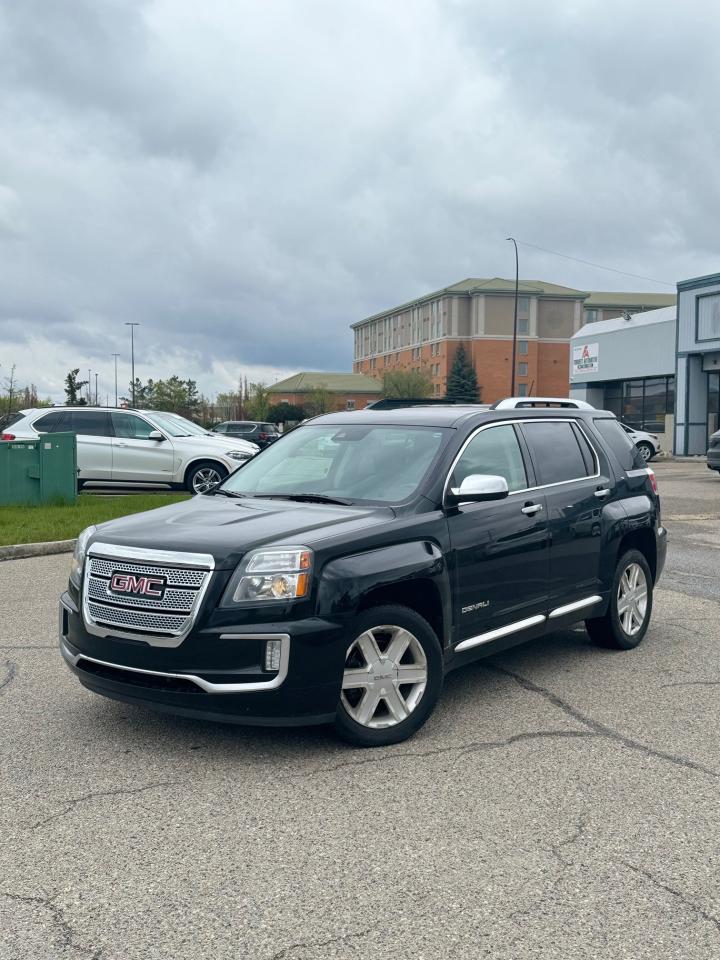 Used 2017 GMC Terrain DENALI - FULL LOAD - LEATHER SEATS - SUNROOF- HAIL for sale in Calgary, AB