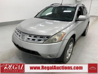 Used 2004 Nissan Murano SE for sale in Calgary, AB