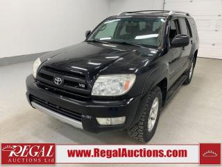 Used 2005 Toyota 4RUNNER SPORT EDITION  for sale in Calgary, AB