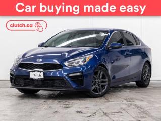 Used 2021 Kia Forte EX Premium w/ Apple CarPlay & Android Auto, Bluetooth, Rearview Cam for sale in Toronto, ON