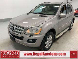 Used 2009 Mercedes-Benz ML-Class ML 350 for sale in Calgary, AB