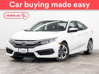 Used 2018 Honda Civic Sedan LX w/ Apple CarPlay & Android Auto, Rearview Cam, Bluetooth for sale in Toronto, ON