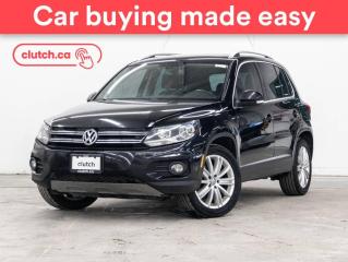 Used 2017 Volkswagen Tiguan Comfortline AWD w/ Technology Pkg w/ Apple CarPlay & Android Auto, Rearview Cam, Bluetooth for sale in Toronto, ON