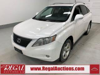 Used 2012 Lexus RX 350  for sale in Calgary, AB