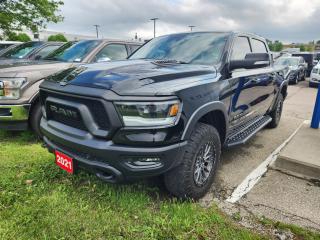 Used 2021 RAM 1500 Rebel UPGRADED WHEELS | PANORAMIC MOONROOF | 12 INCH SCREEN | NAV | LEATHER | NIGHT PACKAGE for sale in Kitchener, ON