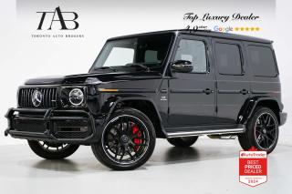 This Powerful 2022 Mercedes-Benz G-Class G63 AMG is a local Ontario vehicle with a clean Carfax report and remaining manufacture warranty until November 1, 2026 or 80,000kms. It is an iconic luxury SUV known for its powerful performance, distinctive design, and off-road capability. Whether driving through urban streets or exploring off-the-beaten-path trails, the G 63 AMG provides an unparalleled driving experience.

Key Features Includes:

- G63 AMG
- G Manufaktur Diamond Package             $5000
- AMG Carbon Fiber                                   $5000
- Black Brush Guard                                   $1500
- Navigation
- Bluetooth
- Sunroof
- Surround Camera System
- Burmester Sound System
- Sirius XM Radio
- Apple Carplay
- Android Auto
- Front and Rear Heated Seats
- Front Ventilated Seats
- Front Massaging Seats
- Heated Steering Wheel
- Cruise Control
- Traffic Sign Assist
- Active Brake Assist
- Attention Assist
- Lane Keeping Assist
- Blind Spot Assist
- Red Brake Calipers
- 22" Alloy Wheels                      $2500                                  

NOW OFFERING 3 MONTH DEFERRED FINANCING PAYMENTS ON APPROVED CREDIT.

 Looking for a top-rated pre-owned luxury car dealership in the GTA? Look no further than Toronto Auto Brokers (TAB)! Were proud to have won multiple awards, including the 2024 AutoTrader Best Priced Dealer, 2024 CBRB Dealer Award, the Canadian Choice Award 2024, the 2024 BNS Award, the 2024 Three Best Rated Dealer Award, and many more!

With 30 years of experience serving the Greater Toronto Area, TAB is a respected and trusted name in the pre-owned luxury car industry. Our 30,000 sq.Ft indoor showroom is home to a wide range of luxury vehicles from top brands like BMW, Mercedes-Benz, Audi, Porsche, Land Rover, Jaguar, Aston Martin, Bentley, Maserati, and more. And we dont just serve the GTA, were proud to offer our services to all cities in Canada, including Vancouver, Montreal, Calgary, Edmonton, Winnipeg, Saskatchewan, Halifax, and more.

At TAB, were committed to providing a no-pressure environment and honest work ethics. As a family-owned and operated business, we treat every customer like family and ensure that every interaction is a positive one. Come experience the TAB Lifestyle at its truest form, luxury car buying has never been more enjoyable and exciting!

We offer a variety of services to make your purchase experience as easy and stress-free as possible. From competitive and simple financing and leasing options to extended warranties, aftermarket services, and full history reports on every vehicle, we have everything you need to make an informed decision. We welcome every trade, even if youre just looking to sell your car without buying, and when it comes to financing or leasing, we offer same day approvals, with access to over 50 lenders, including all of the banks in Canada. Feel free to check out your own Equifax credit score without affecting your credit score, simply click on the Equifax tab above and see if you qualify.

So if youre looking for a luxury pre-owned car dealership in Toronto, look no further than TAB! We proudly serve the GTA, including Toronto, Etobicoke, Woodbridge, North York, York Region, Vaughan, Thornhill, Richmond Hill, Mississauga, Scarborough, Markham, Oshawa, Peteborough, Hamilton, Newmarket, Orangeville, Aurora, Brantford, Barrie, Kitchener, Niagara Falls, Oakville, Cambridge, Kitchener, Waterloo, Guelph, London, Windsor, Orillia, Pickering, Ajax, Whitby, Durham, Cobourg, Belleville, Kingston, Ottawa, Montreal, Vancouver, Winnipeg, Calgary, Edmonton, Regina, Halifax, and more.

Call us today or visit our website to learn more about our inventory and services. And remember, all prices exclude applicable taxes and licensing, and vehicles can be certified at an additional cost of $799.