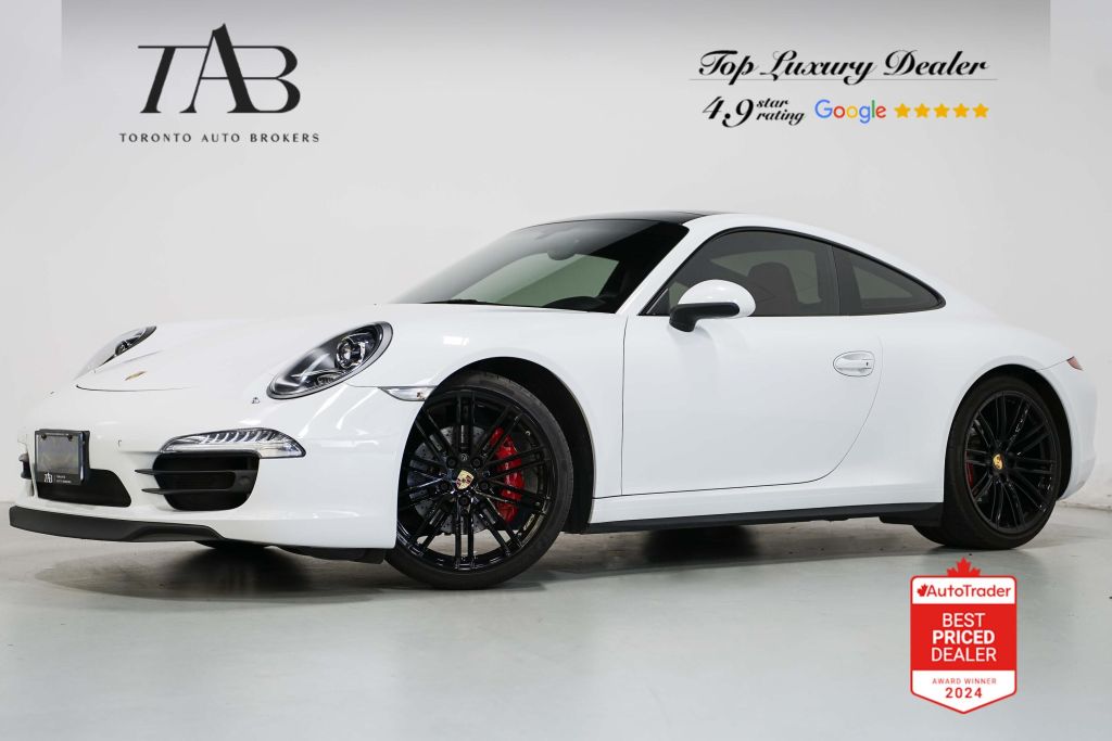 Used 2015 Porsche 911 CARRERA 4S PREMIUM PLUS PKG SPORT CHRONO PKG for Sale in Vaughan, Ontario