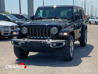 Used 2023 Jeep Wrangler 2.0L Sahara 4x4! for sale in Whitby, ON