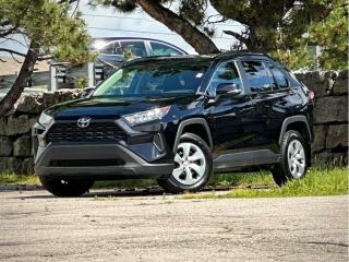 Heated Seats, Backup Cam, Apple Carplay/Android Auto, Bluetooth, Lane Keep Assist, Adaptive Cruise Control, Forward Collision Warning, and more!

Let our 2021 Toyota RAV4 LE AWD in Midnight Black Metallic redefine what you can do in a compact SUV! Powered by a 2.5 Litre Dynamic Force 4 Cylinder generating 203hp paired with an 8 Speed Direct Shift Automatic transmission with ECO and Sport modes so you can pick your own kind of performance. Agile and easy to maneuver, this All Wheel Drive SUV is also efficient enough to score approximately 7.1L/100km on the highway. Our popular RAV4 adds rugged good looks, too, with LED lighting, dual chrome exhaust outlets, bold fenders, and a rear spoiler.

Take command of your next ride in our LE cabin with supportive fabric heated front seats, a multifunction steering wheel, a filtered climate-control system, and high-tech benefits anchored by an Entune infotainment system. With that, youre treated to a 7-inch touchscreen, a six-speaker sound system, voice recognition, and an impressive range of connectivity choices through Android Auto®, Apple CarPlay®, Bluetooth®, WiFi compatibility, and Amazon Alexa compatibility. Versatile cargo space is another rewarding benefit of our adventure-friendly SUV!

Toyotas sophisticated Safety Sense 2.0 technology can boost your peace of mind with adaptive cruise control, lane-keeping assistance, and automatic braking, complementing a rearview camera, tire pressure monitoring, and more. You can make your moves in style with our RAV4 LE! Save this Page and Call for Availability. We Know You Will Enjoy Your Test Drive Towards Ownership! 

Bustard Chrysler prides ourselves on our expansive used car inventory. We have over 100 pre-owned units in stock of all makes and models, with the largest selection of pre-owned Chrysler, Dodge, Jeep, and RAM products in the tri-cities. Our used inventory is hand-selected and we only sell the best vehicles, for a fair price. We use a market-based pricing system so that you can be confident youre getting the best deal. With over 25 years of financing experience, our team is committed to getting you approved - whether you have good credit, bad credit, or no credit! We strive to be 100% transparent, and we stand behind the products we sell. For your peace of mind, we offer a 3 day/250 km exchange as well as a 30-day limited warranty on all certified used vehicles.