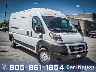Used 2021 RAM Cargo Van ProMaster 2500 High Roof 159  WB for sale in Burlington, ON