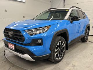 Used 2020 Toyota RAV4 TRAIL AWD | COOLED LEATHER | SUNROOF | LOW KMS! for sale in Ottawa, ON