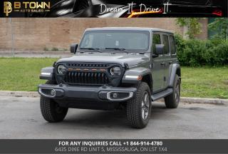 <meta charset=utf-8 />
2021 JEEP WRANGLER UNLIMITED SAHARA 4X4

This jeep is powered by a 2.0L turbocharged v4 engine which produces 270 horsepower. It comes with 8-speed <span>TorqueFlite® automatic transmission. </span>

HST and licensing will be extra

* $999 Financing fee conditions may apply*



Financing Available at as low as 7.69% O.A.C



We approve everyone-good bad credit, newcomers, students.



Previously declined by bank ? No problem !!



Let the experienced professionals handle your credit application.

<meta charset=utf-8 />
Apply for pre-approval today !!



At B TOWN AUTO SALES we are not only Concerned about selling great used Vehicles at the most competitive prices at our new location 6435 DIXIE RD unit 5, MISSISSAUGA, ON L5T 1X4. We also believe in the importance of establishing a lifelong relationship with our clients which starts from the moment you walk-in to the dealership. We,re here for you every step of the way and aims to provide the most prominent, friendly and timely service with each experience you have with us. You can think of us as being like ‘YOUR FAMILY IN THE BUSINESS’ where you can always count on us to provide you with the best automotive care.