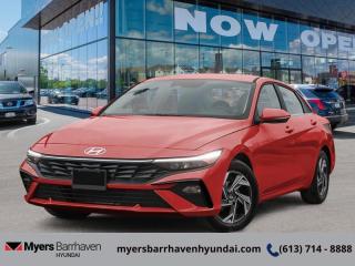 New 2024 Hyundai Elantra Luxury IVT  - Leather Seats for sale in Nepean, ON